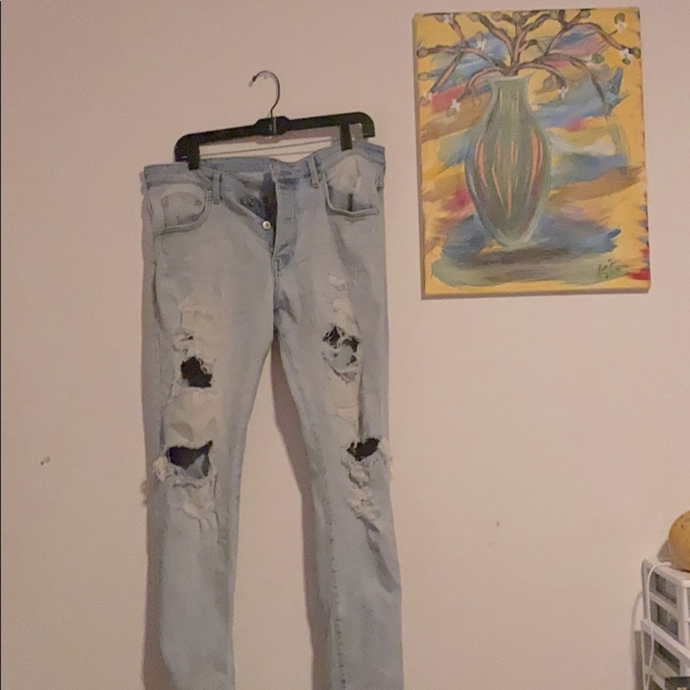 Cut up Unisex Jeans